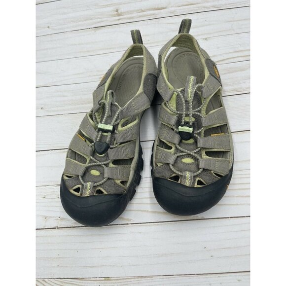 Keen Newport Sport Sandals Mens Size 8.5 EUR 42 Water Gray Green Hiking Outdoor